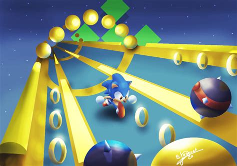 Sonic the hedgehog 2 - Special Stage by 2RaymanM64 on DeviantArt