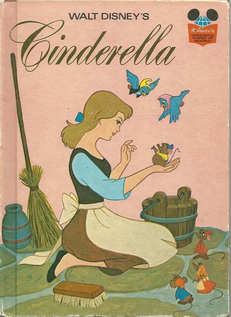 Walt Disney's Cinderella Hardcover Book 1974 - Children & YA Fiction