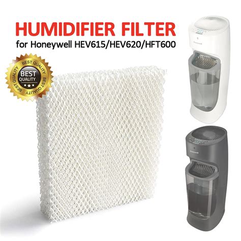 Honeywell Humidifier Filter "T" Replacement Humidifier Wicking Filter For Use with HEV615 and ...