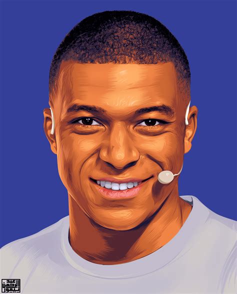 Kylian Mbappe Vector art :: Behance