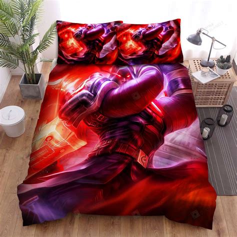 League Of Legends Forsaken Jayce Skin Splash Art Bed Sheets Spread ...