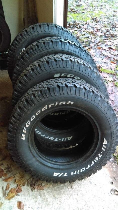 4 Bf Goodrich 245/70/16 all terrain tyres as new 12 month's old, done ...