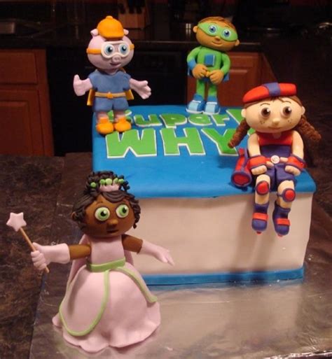 Super Why cake | Super why birthday, Childrens birthday cakes, Super ...