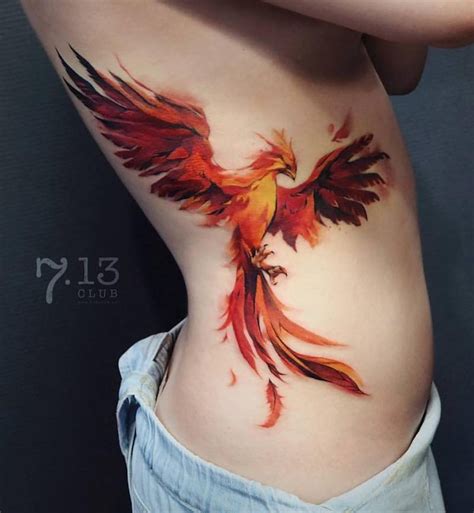 Details 89+ phoenix tattoo with flames - in.coedo.com.vn