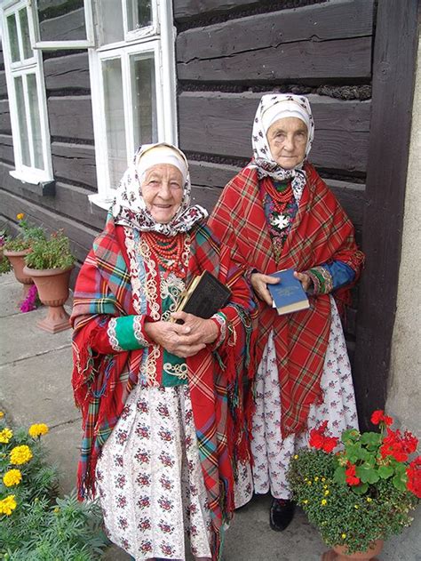 Folk costumes from Wilamowice, Poland. - Polish Folk Costumes / Polskie ...