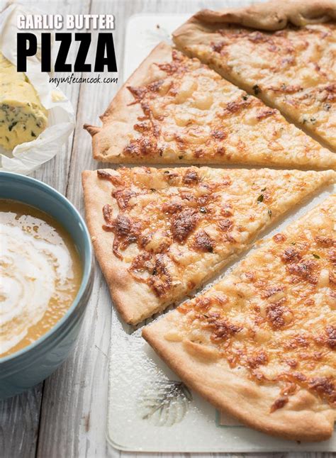 Garlic Butter Pizza - level up your pizza crust with butter!