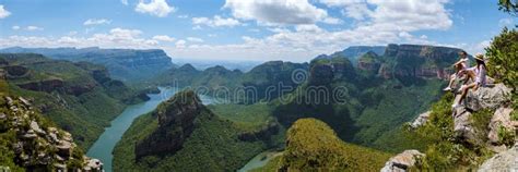 Panorama Route South Africa, Blyde River Canyon with the Three ...