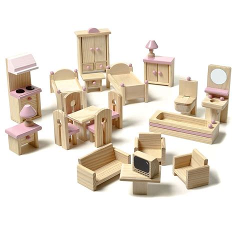 Adairs Kids - Heidi's Dolls House 22 Piece Furniture Set - Homewares Gifts & Toys – Adairs Kids ...