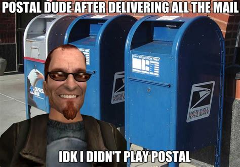 Postal Dude | IDK I've Never | Know Your Meme