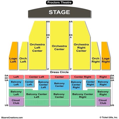 Proctors Theatre Schenectady Ny Seating Chart | Brokeasshome.com