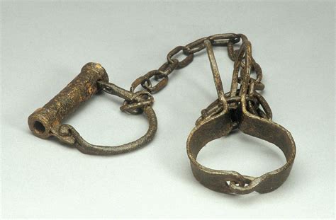 Slave shackles | How do you use the lessons of the past to a… | Flickr