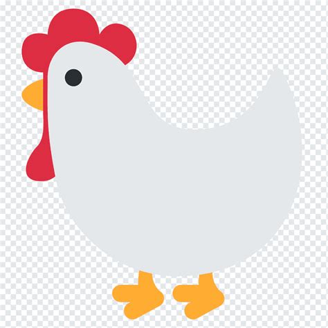 Chicken Emoji Rooster Turkey Galliformes, chicken, animals, heart, galliformes png | PNGWing