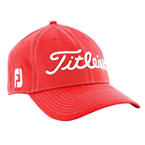 Titleist Contrast Stitch Adjustable Hat - Men's Golf Hats & Headwear - Hurricane Golf