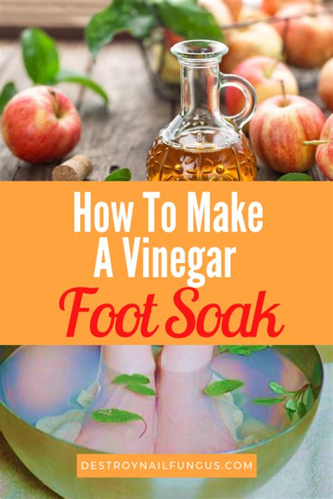 How To Make A Vinegar Foot Soak For Softer And More Delicate Feet