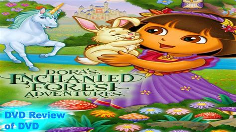 DVD Review of Dora The Explorer: Dora's Enchanted Forest Adventures - YouTube