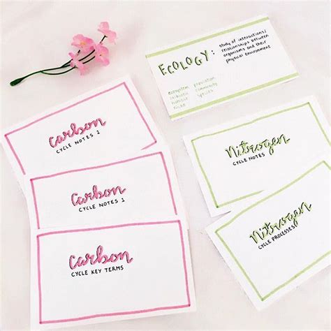 This is such a cute way to title the fronts of your flashcards! | Study ...