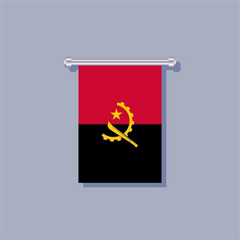 Illustration of Angola flag Template 11021849 Vector Art at Vecteezy