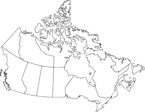 SVG > canada map - Free SVG Image & Icon. | SVG Silh