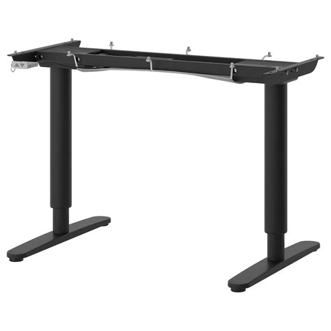 IKEA - BEKANT Sit/stand underframe for table top black Ikea Office Cabinets, Ikea Office ...