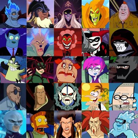 'H' Cartoon Villains Quiz - By ddd62291