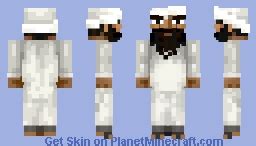 Arabic camel seller (Halif Buhram) Minecraft Skin