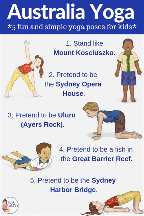 Learn About Australia through Yoga Poses | Kids Yoga Stories