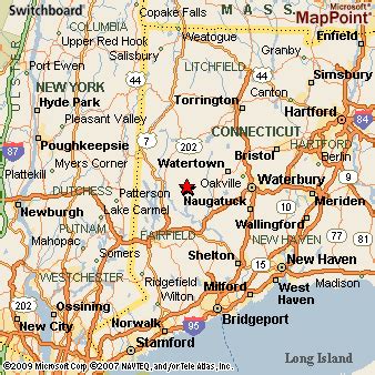 Roxbury, Connecticut Area Map & More