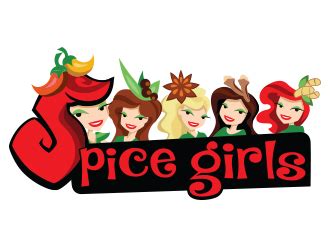 Spice Girls logo design - Freelancelogodesign.com