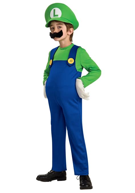 Child Deluxe Luigi Costume - Halloween Costume Ideas 2023