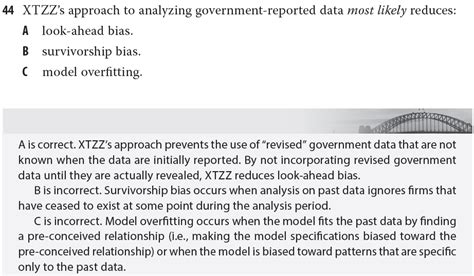 look ahead bias？-有问必答-品职教育 专注CFA ESG FRM CPA 考研等财经培训课程