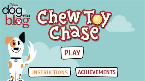 Play Dog with a Blog Chew Toy Chase Game | Dog with a blog, Disney ...