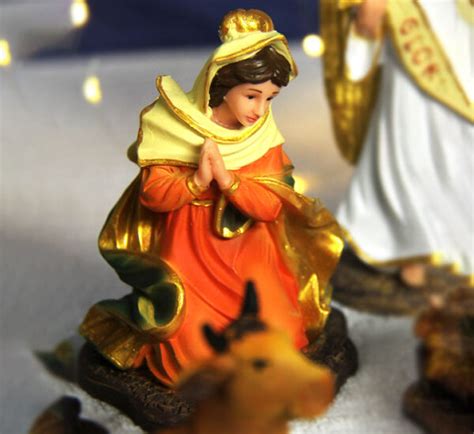New 9 Inch Italian Christmas Crib Set – Christian Faith Store