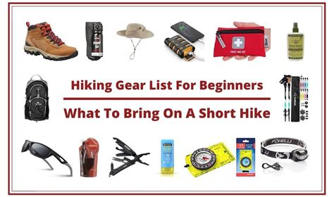 Hiking Gear List For Beginners: What To Bring On A Short Hike - Buddy ...