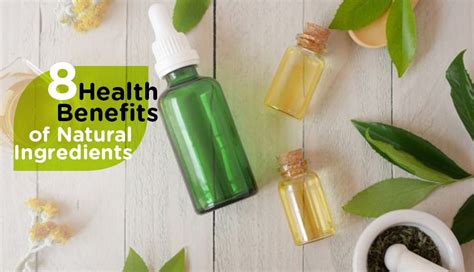 8 Health Benefits of Natural Ingredients | Watsons Philippines