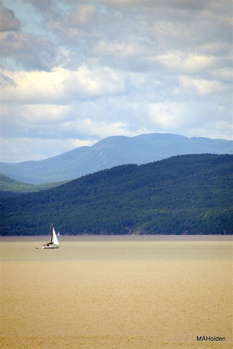 Lake Champlain New York Side Photograph by Mark Holden