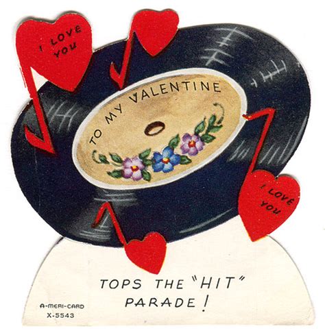 vintage valentine vinyl record | more thoughts via funny vin… | Flickr