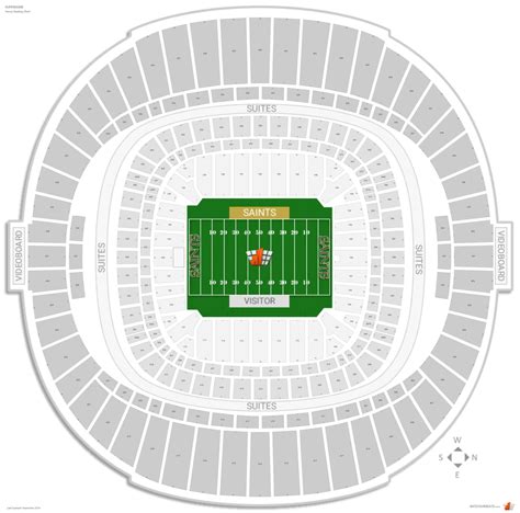 18 Best Mercedes Benz Superdome Interactive Seating Chart