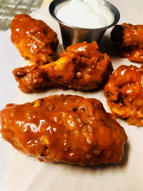 Breaded Air Fryer Chicken Wings - Cooks Well With Others