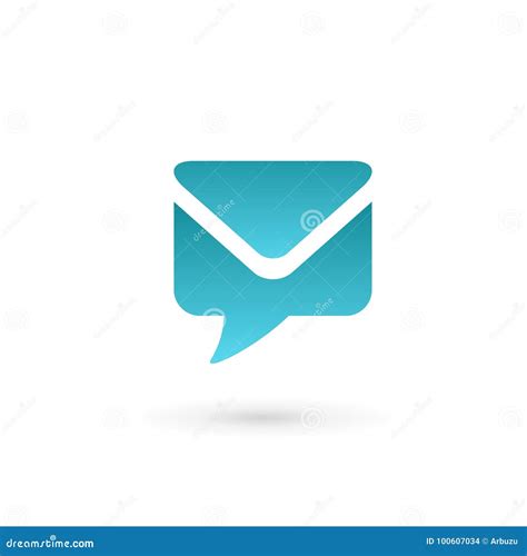 Mail Envelope Logo Icon Design Template Elements Stock Vector - Illustration of envelope, email ...