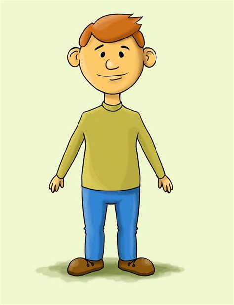 How to Draw a Cartoon Man: 15 Steps (with Pictures) - wikiHow | Cartoon ...