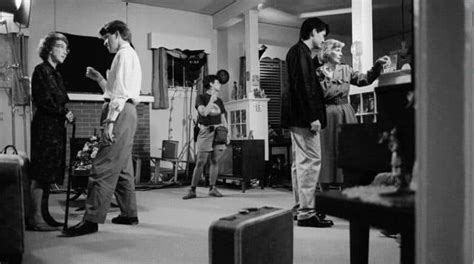 On the set of Blue Velvet with David Lynch, Frances Bay, Priscilla ...