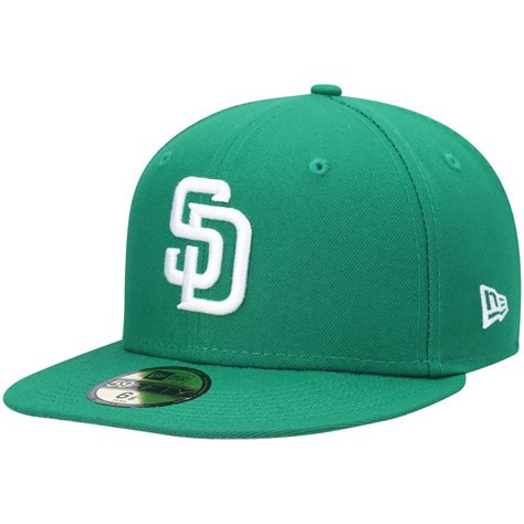 New Era Padres Logo 59FIFTY Fitted Hat - Men's | Alexandria Mall