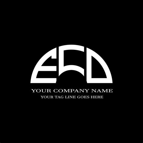 ECD letter logo creative design with vector graphic 7886419 Vector Art at Vecteezy