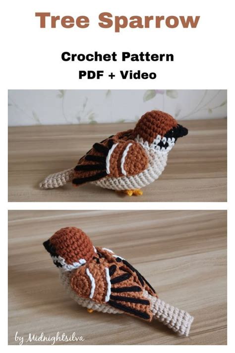 7 robin bird amigurumi crochet patterns – Artofit