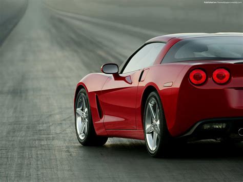 Red Corvette Wallpapers - Wallpaper Cave