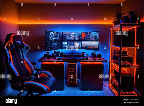 Streamer room hi-res stock photography and images - Alamy