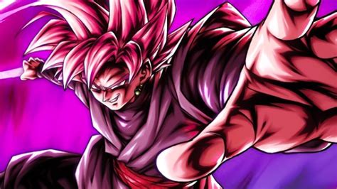 (Dragon Ball Legends) ULTRA ROSE GOKU BLACK UNIQUE GAUGE AND CARD ART ...