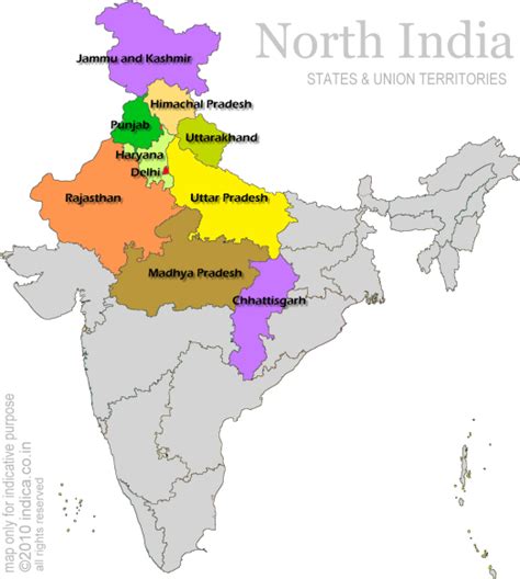 north-india-states