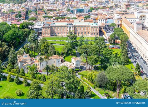 Aerial View of Vatican Gardens in Vatican City, Rome, Italy Stock Photo - Image of famous ...