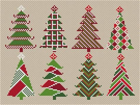 Christmas cross stitch pattern Gift tags Christmas ornament - Etsy Brasil Christmas Cross Stitch ...